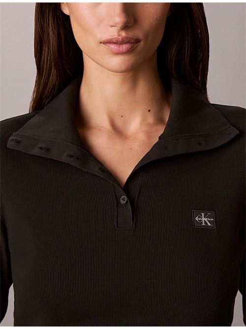 ls wvn label tneck herley CALVIN KLEIN JEANS | LV047H203GUB1